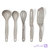سرویس کفگیر ملاقه تفال مدل فرش
