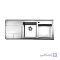 سینک ظرفشویی بیمکث مدل BS922 توکار سایز 50*120