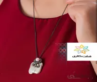 گردنبند مروارید باروک(نامنظم) استرالیا با فریم نقره کد ۱۰۱۷۶۶