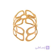 انگشتر طلا زنانه طرح گل کد LR603