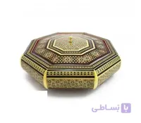 شکلات خوری چوبی خاتم‌کاری شده