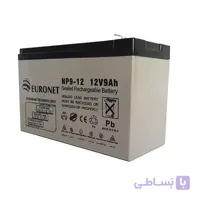باتری 12 ولت 9 آمپر euronet