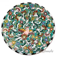 بشقاب مینا کاری 17 سانتی متر کد 8508442