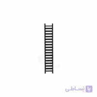 ماکت چوبی نردبان بزرگ ارتفاع 10 سانتی‌متر