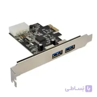 هاب USB 3.0 دو پورت PCI-E پی نت مدل PRO-2