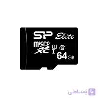 کارت حافظه سیلیکون پاور micro SDXC Elite U1 ظرفیت 64 گیگابایت
