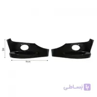 کیت سپر جلو طرح RC پژو 206 مشکی