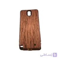 بک کاور سامسونگ نوت 3 طرح چوب