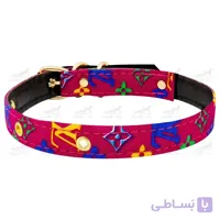 ست قلاده گردنی و لیش طرح LV