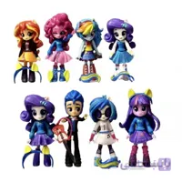مجموعه فیگور پونی مدل Equestria Girls بسته 9 عددی