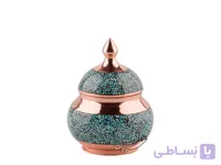 قندان کوچک فیروزه کوبی سایز 13