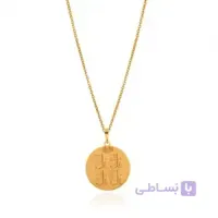 آویز طلا زنانه طرح حکاکی چهار قل کد LP620