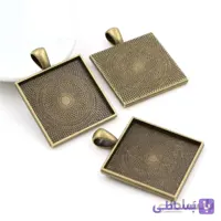 قاب کفه دار مربع برنز