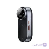 گیرنده بلوتوثی خودرو بیسوس Baseus Solar Car FM Bluetooth Transmitter CDMP000001