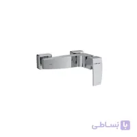 شیر توالت مدل باواریا کروم شودر ا توالت باواریا کروم