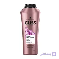 شامپو مو شوارزکوف گلیس Serum deep repair حجم 500 میلی لیتر
