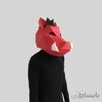 ماسک صورت اوریگامی خوک