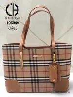 کیف زنانه چهارخونه باربری ایران هانی ۱۰۳۰۴۹