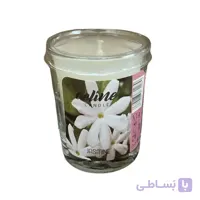 شمع لیوانی معطر جاسمین مدل STC345