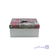 جعبه هدیه مستطیل هارد باکس طرح love کد3