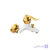 شیر دوش حمام مدل قاصدک سفیدطلا