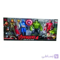 مجموعه ۴ عددی شخصیت های AVENGERS
