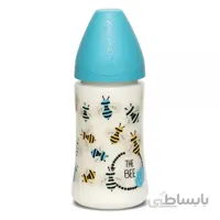 شیشه شیر 270 میل طرح زنبور آبی سواوینکس Suavinex