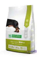 غذای خشک Nature's Protection مدل Mini Adult مخصوص سگ بالغ نژاد كوچك تهيه شده از گوشت طيور و میگو - 2 كيلوگرم
