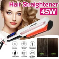 اتو موی حرفه ای کیمی سرامیکی مادون قرمز دارLED kemeikm9622