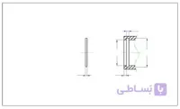 خار فنری داخلی 45