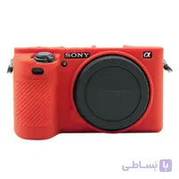 کاور سیلیکونی دوربین پولوز مدل سونی A6500 Red