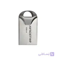 فلش مموری کینگ استار مدل KS218 silver ظرفیت ۳۲ ا Kingstar flash memory, silver model KS218, 32GB
