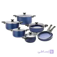سرویس قابلمه 12 پارچه زرساب مدل ویولت