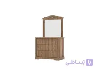 دراور سه کشو کینگ ( بدون قاب آینه )