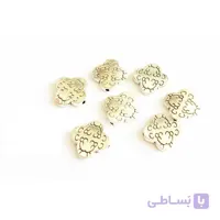 خرج کار نقره ای بسته 10 عددی 1cm