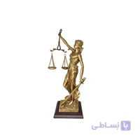 مجسمه فرشته عدالت روکش برنزی کد۰۱