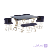 میز و صندلی ناهارخوری ۶ نفره مدل ۶۵۶