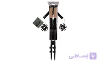 باتوم کوهنوردی کلیپسی اسنوهاک کربن (پک دوعددی) مدل SNOWHAWK SN-310