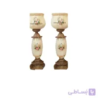 شمعدان افرا کریستال سازان مدل رومنس کد SH1208