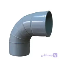 زانو خم ۸۷٫۵ درجه pvc آذرلوله