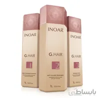 پک کامل کراتین مو اینوار inoar حجم 1000 میل