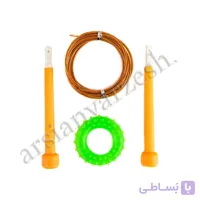 طناب ورزشی مدل 6612 همراه با حلقه تقویت مچ