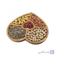 اردو خوری چوبی طرح قلب