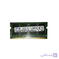 رم لپ تاپ سامسونگ مدل DDR3 12800s MHz PC3L ظرفیت 8 گیگابایت ا Samsung DDR3 12800s MHz PC3L RAM 8GB