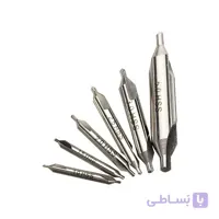 مته مرغک HSS سایز 3 میلیمتر برند LX ا LX 3mm HSS center drill countersink