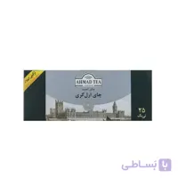 چای کیسه ای احمد مدل earl gray بسته 25 عددی