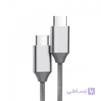 کابل Type-C به Type-C شیائومی مدل QCY DC01 ا Usb Type C To Usb Cable Qcy Dc01