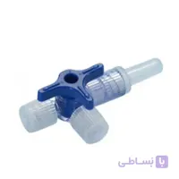 سه راهه آنژیوکت لارس آبی ا Lars three way angiocatheter blue