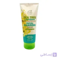 ژل پاک کننده ارایش صورت پتال فرش مدل Tea Tree حجم 200 میل