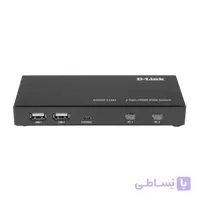 سوئیچ 2 پورت کی وی ام USB دی لینک مدل DKVM-210H